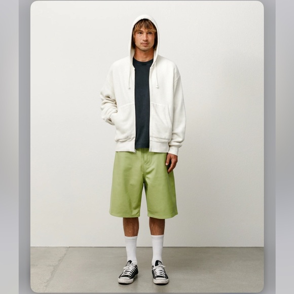 Stussy Big Ol' Leather ShortLime